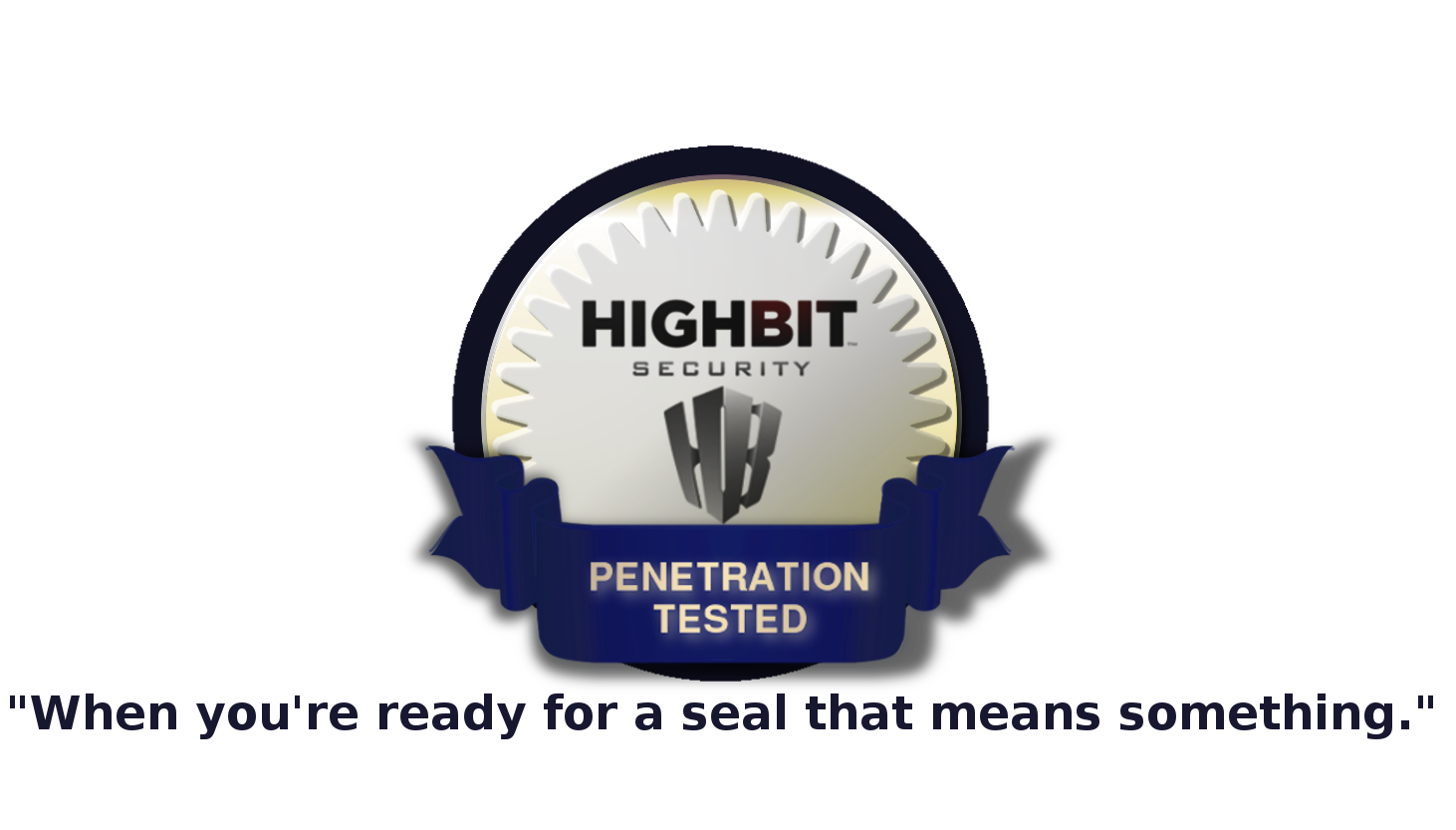 Penetration testing validation seal